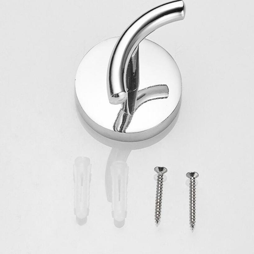 Durable Bathroom Clothes Hook Robe Hooks Towel Hook Clothes Organizer Storage Hanger