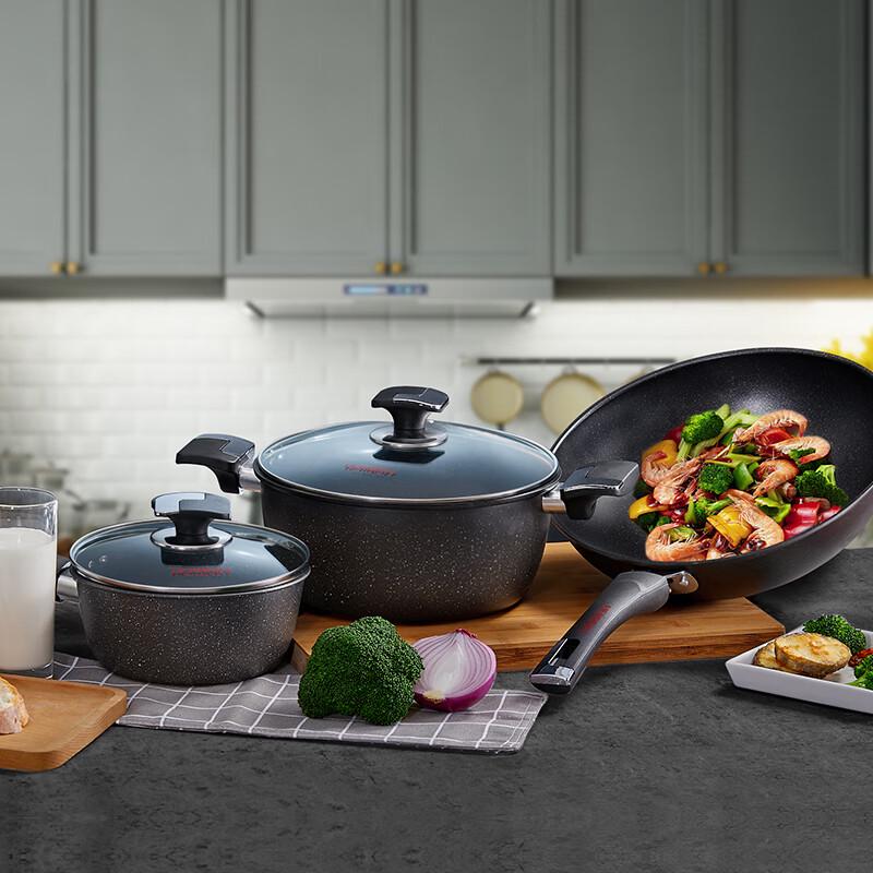 Herbert Luxembourg Crystal Diamond Cookware Set