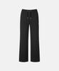 DESCENTE Women'S Training Ribbed Straight Fit Pants Black (Sq322Pkp71)