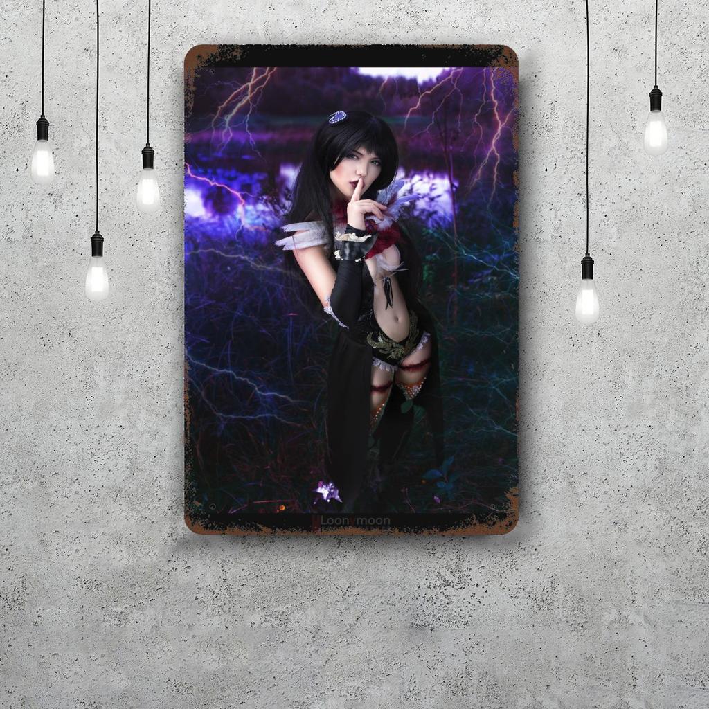 mileena Decor Poster Vintage Tin Sign Metal Sign Decorative Plaque for Pub Bar Man Cave Club Wall Decoration