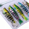 Lure Bait Multi-Section Bionic Bait100mm15.6G5Personalized Mouth-Curving Bass Snakehead Fish Sea Fishing Freshwater Special