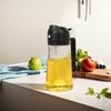 Cooking Oil Spray Glass Jar 2 In 1 Oil Dispenser and Vinegar Sprayer 470ml/16oz Kitchen Oil Sprayer Mister for Cooking Air Fryer