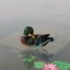 Floating Duck Sculpture Resin Duck Statue Garden Pond Pool Decor Floating Duck