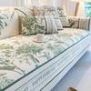 1pc Floral Pattern Sofa Cover Pet-Friendly, Solid Color, 350-400g Fabric, Fits Single, Double, Triple, and Quadruple Seater Sofas, Home Decor