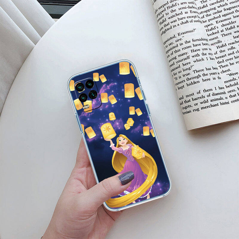 RT22 Princess Cartoon Case for Motorola E7 G6 G7 G8 G9 Plus Power Play G10 G20 G04 E30 E40 E22 E20 E13 E15 G22 G23 G05 G75 G35 G55