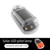 1Pc Solar Powered Car Signal Lights Truck Roof Light For Truck Solar Cab Lights Punch-Free Led Light 7 Colors Roof Lamp