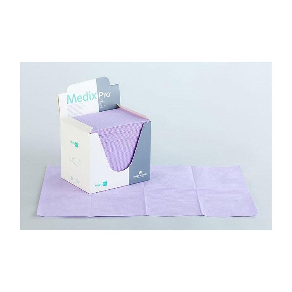 Hygienic Pad 33cm X 48cm Purple Foiled 54g Medixpro 80 Pcs