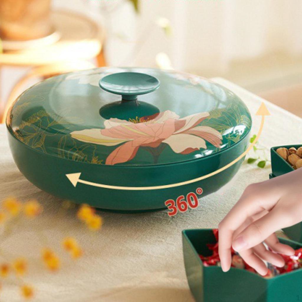 Candy and Nut Serving Container Veggie Tray Chinese Year Snack