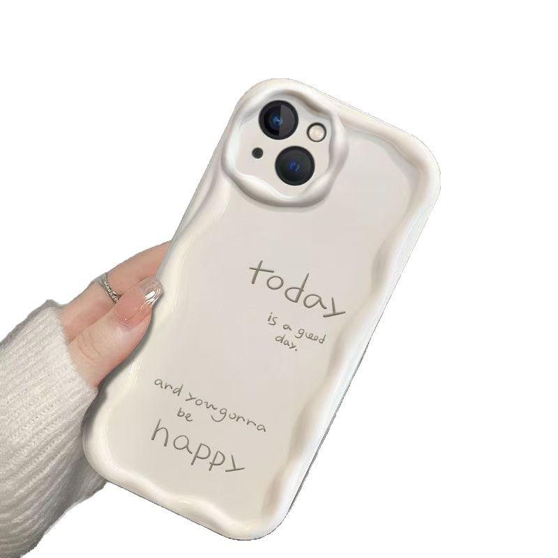 ins simple letter iPhone11/11ProMax mobile phone case Apple 11/111/11 all-inclusive XS/XR/X