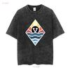 VISSLA Black 2 Sided Logo T Shirt A Grade Mens Size Large vintage Washed Stretched fashion streetwear Comfortable Unisex