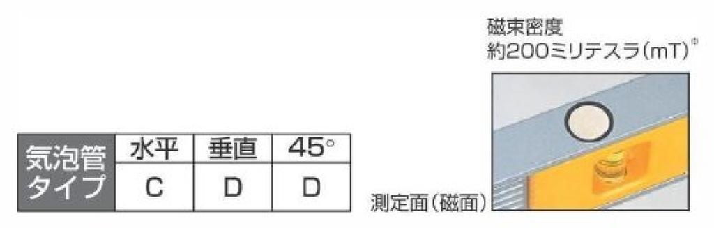 Tajima Pokeal Level with Silver Magnet, 230mm, POK3-23,