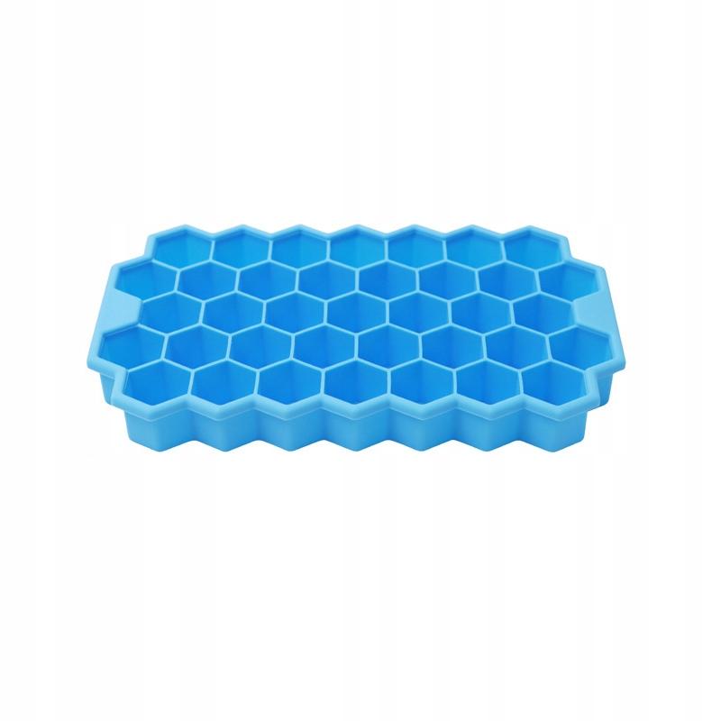 Silicone Ice Tray With Hex Lid, Large