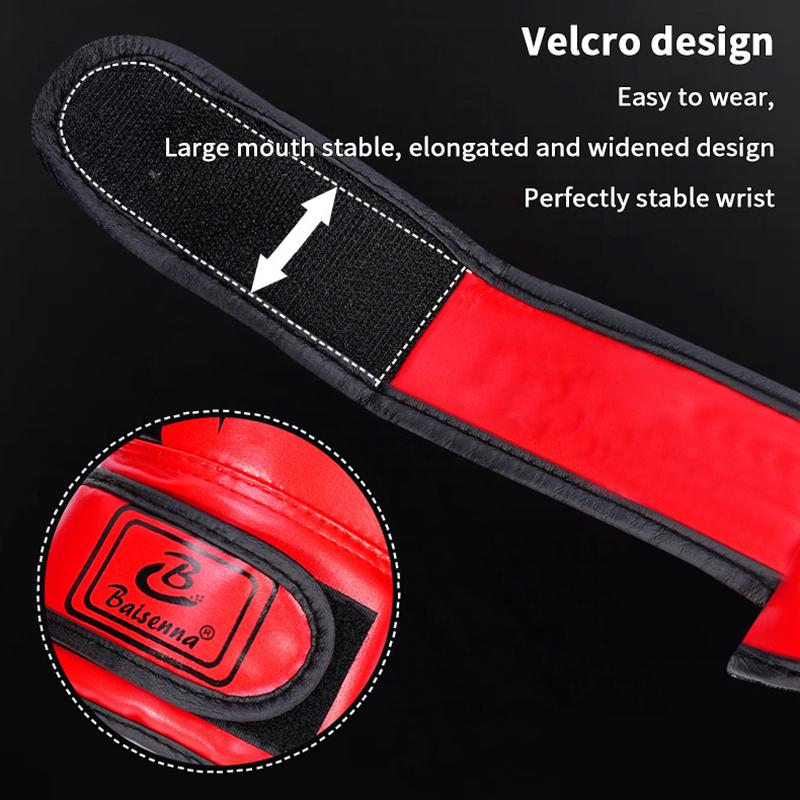 1 Paie Of 6 Oz 10 Oz Boxing Gloves Wear-Resistant Pu Leather Training Gloves Good Toughness Humanized Design Punching Gloves