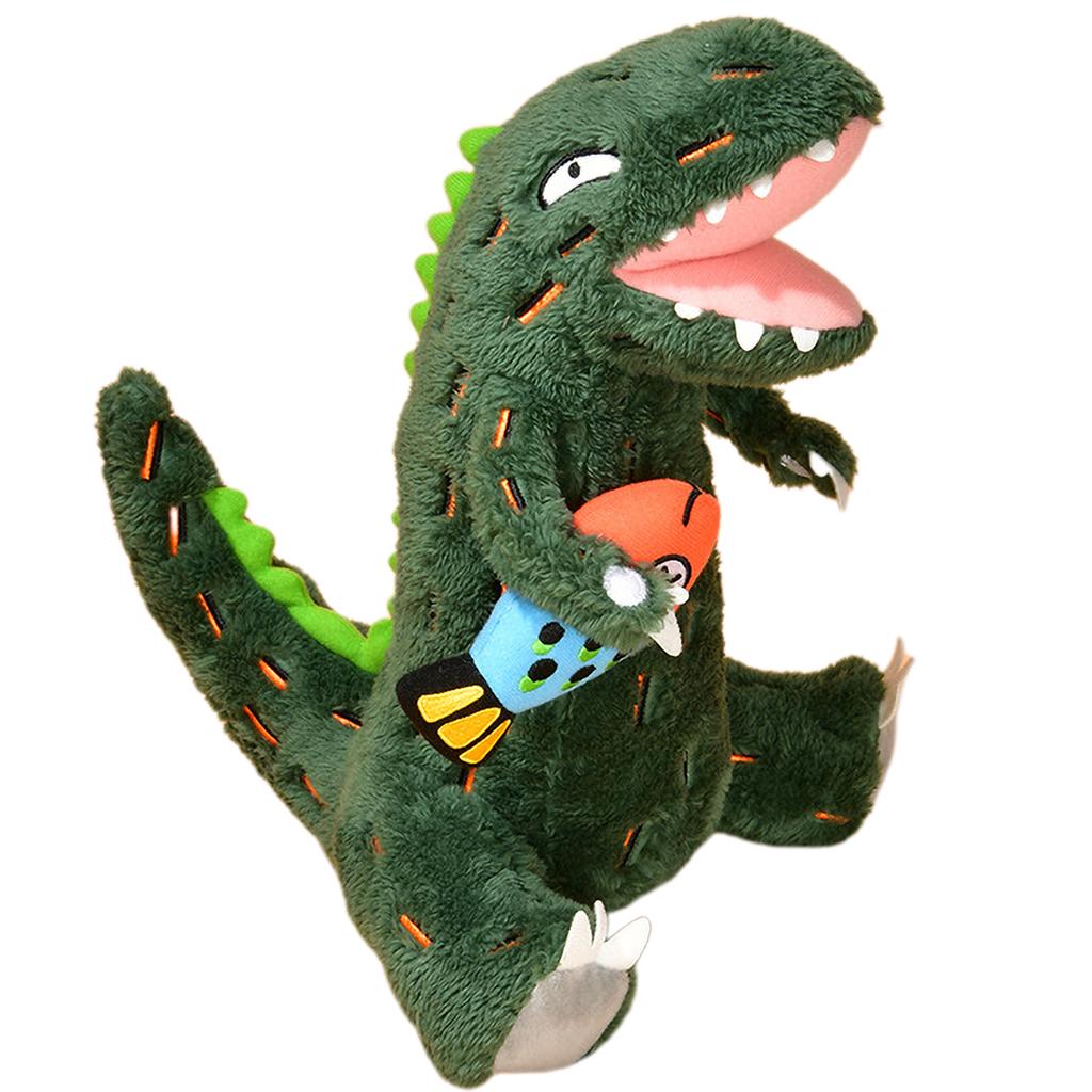 Adorable Dinosaur Plush Doll Soft Stuffed Toy Kids Hugging Pillow Birthday Gift For Boys Girls