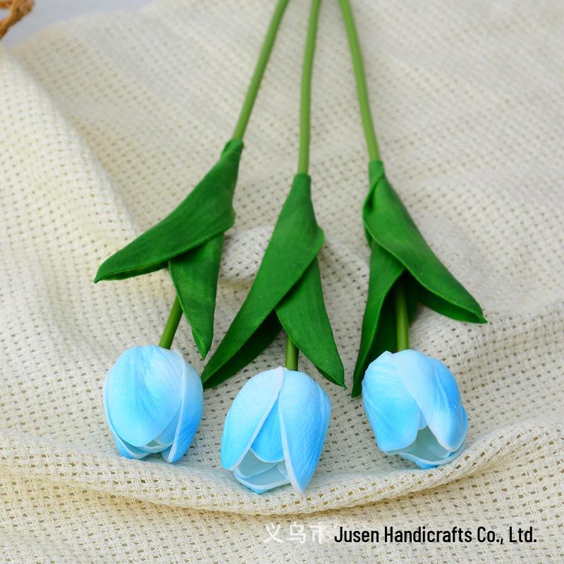 Tulip Artificial Flowers for Home Decor and Wedding Bouquets