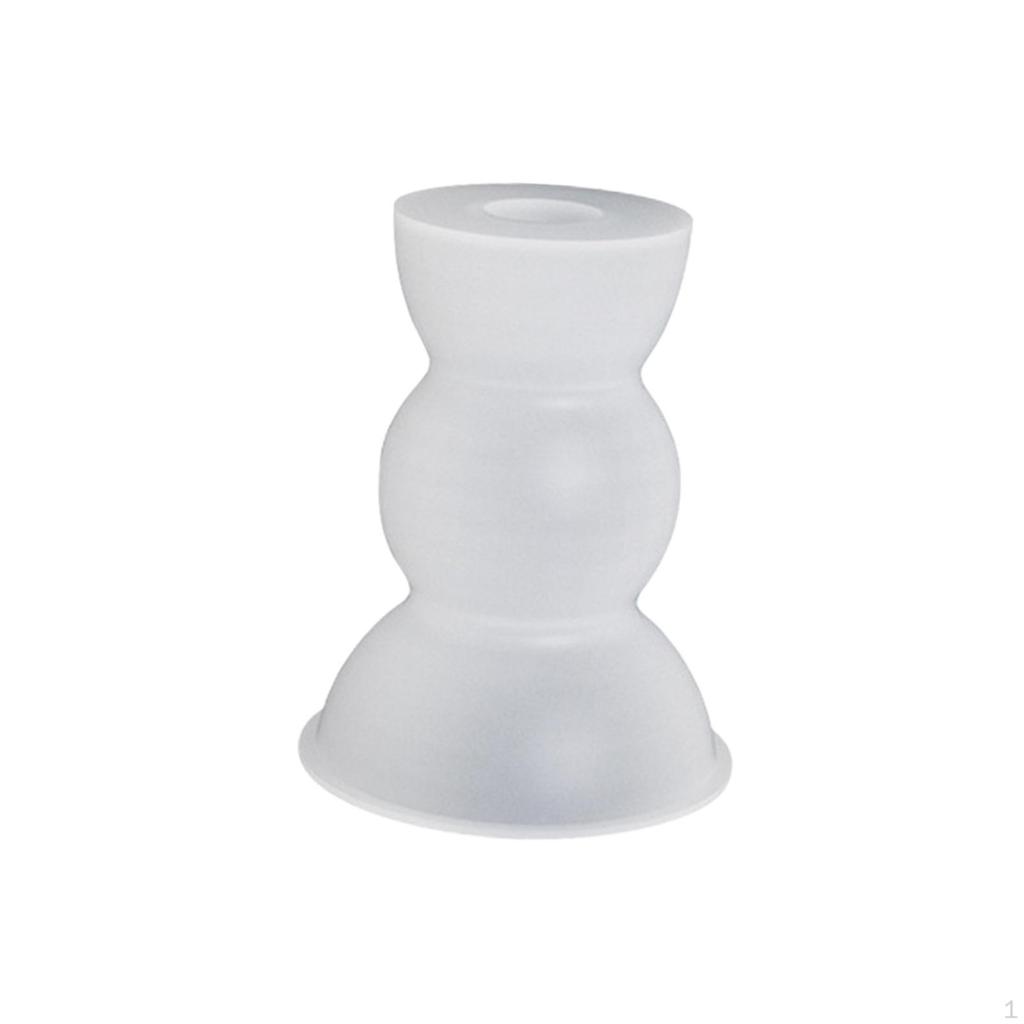Candle Holder Making Model Epoxy Resin DIY Candles Stand Art Crafts Silicone