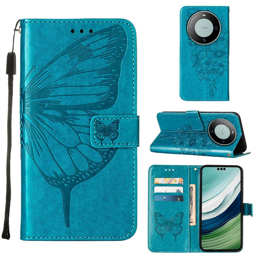 Honor X9B X8B X7B Case Flip Leather Wallet Butterfly Folding Leather Cases For Honor Magic 6 Lite Card Stand Phone Book Cover