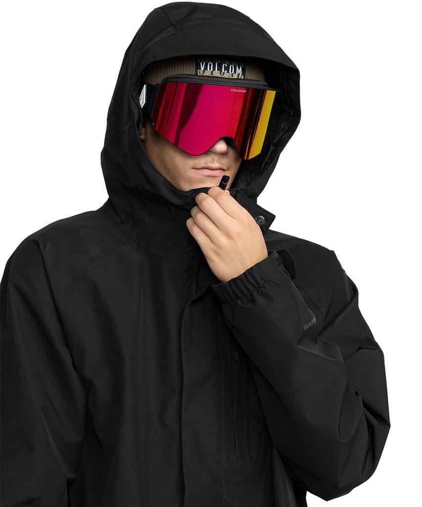 Volcom Men'S Dua Gore-Tex Jacket (Black)