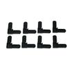 5/16 X 3/4 Inch Plastic Right Angle Corner Bracket Right Angle Plastic Material Window Screen Frame Corner Piece L Type