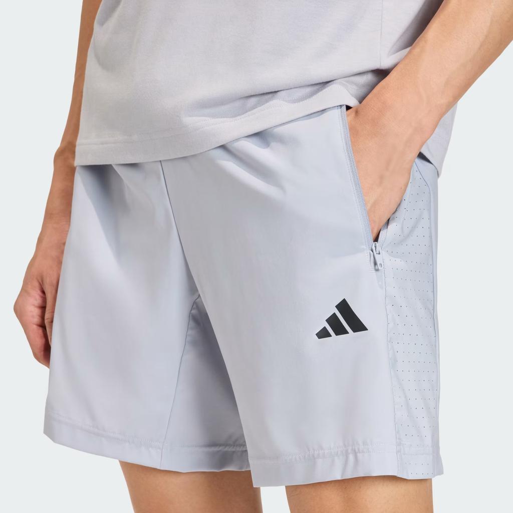 Adidas Three-Quarter Logo Mid-Waist Casual Shorts Men shorts KC5287