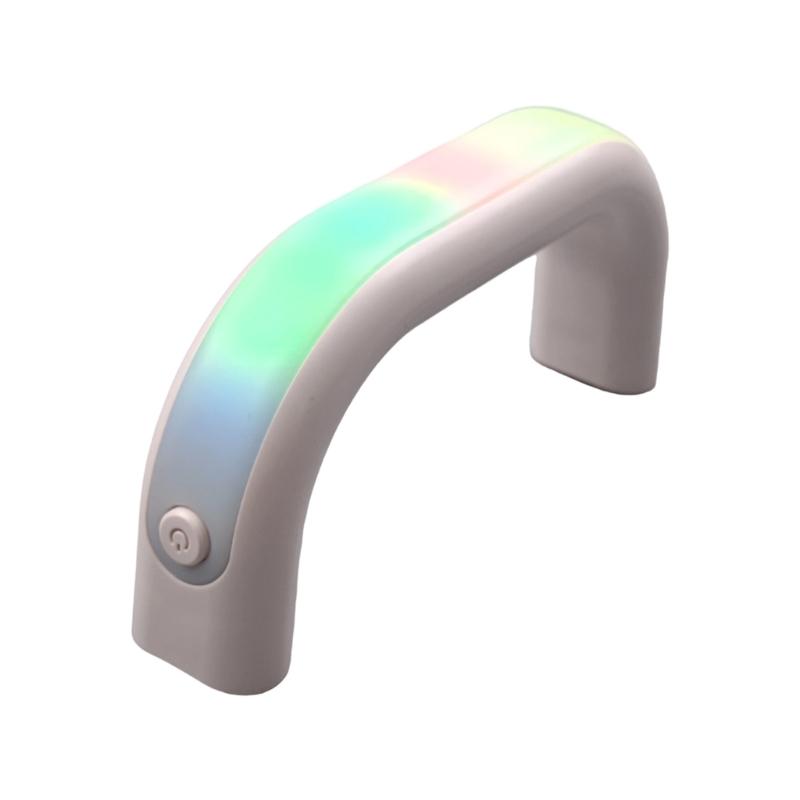 

Rechargeable Multicolored Changing Cup Handle With 10 Lighting Mode Easy Installation Water Bottle Handle Replacement розовый
