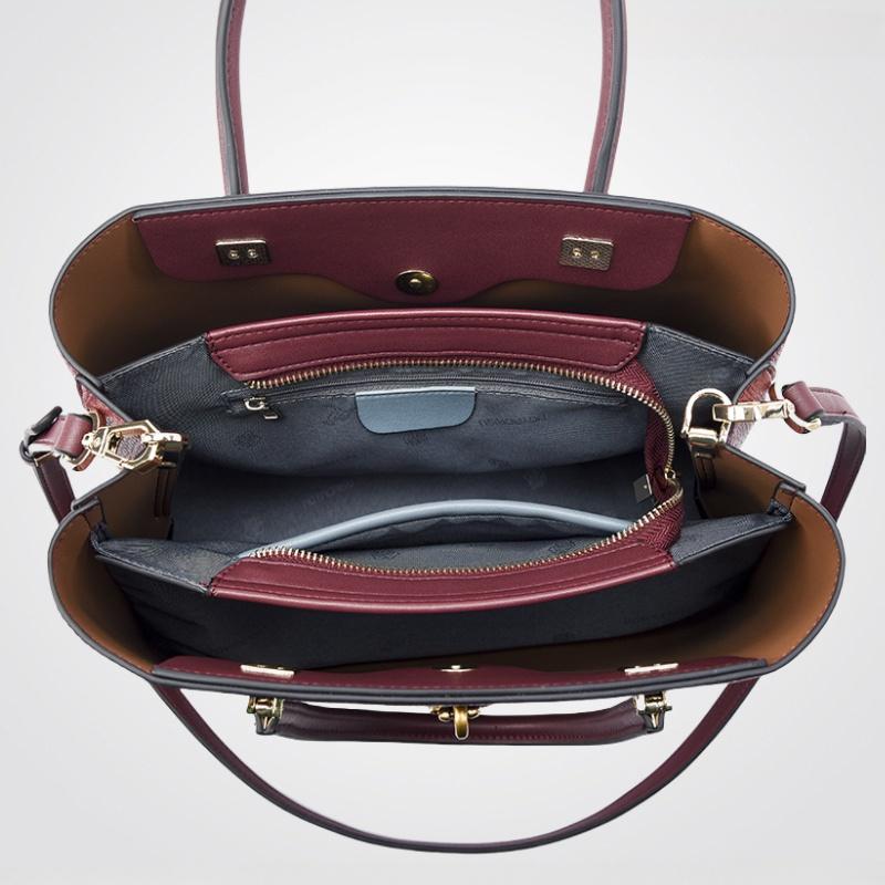 Urban Minimalist Large Capacity Tote Bag High-end Luxury PU Women's Handbags Fashion Practical Lady Office Workers Crossbody Bag Can Be One Shoulder