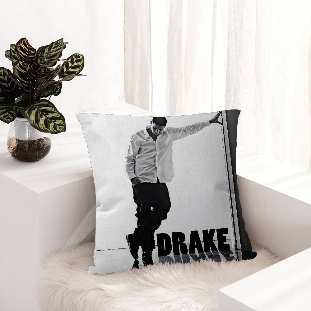 Rapper D-Drake Pillow Cover For Bedroom Room And Living Room Sofa Decorative Cushion Cover