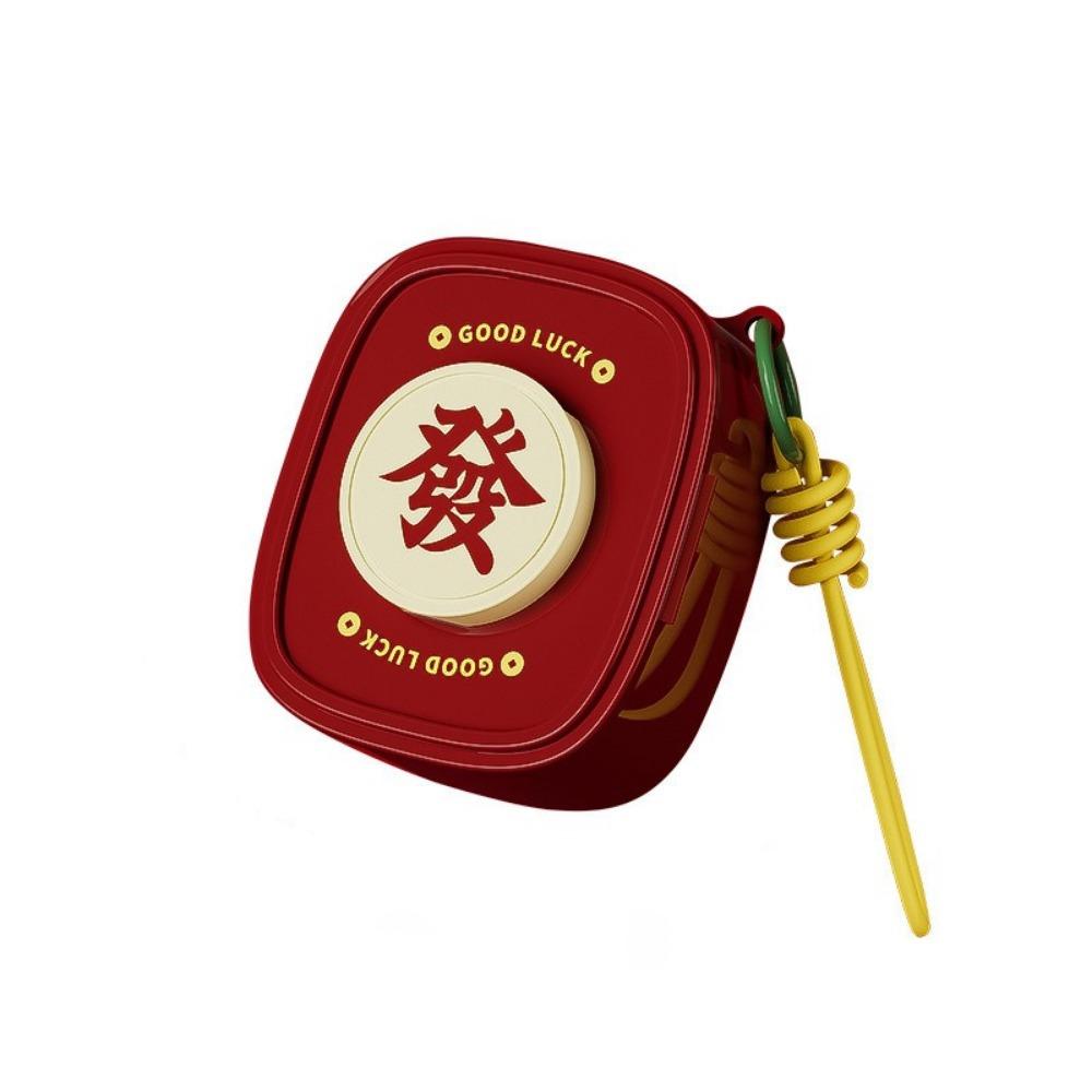 Large Capacity Makeup Storage Box Dust-proof Lipstick Organizer Data Cable Storage Box  Office красный