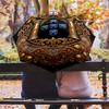 Royal Heraldry Ornate Design Folding umbrella Portable travel Umbrella travel light