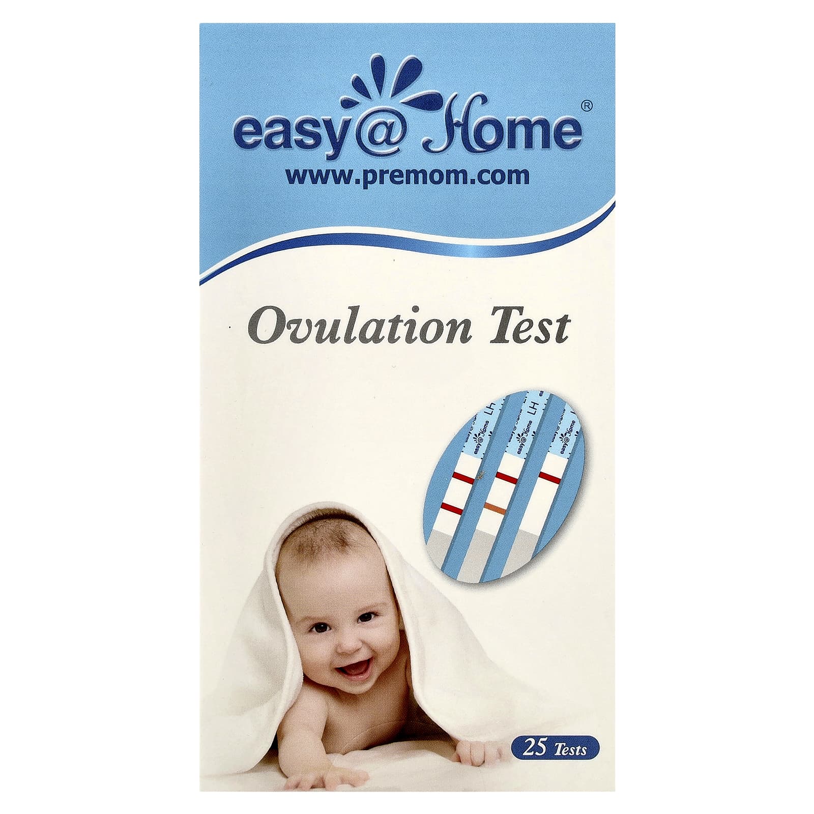 

Easy@Home, Ovulation Test Kit, 25 pcs