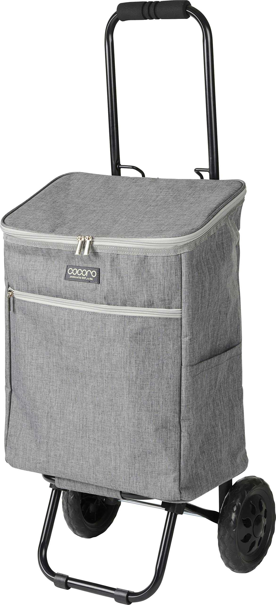 

Cocoro Shopping Carry Cart with Type Gray Capacity 26L Heat Insulation 536513 REP Bag-in-Bag Chester Insulation/Cold серый
