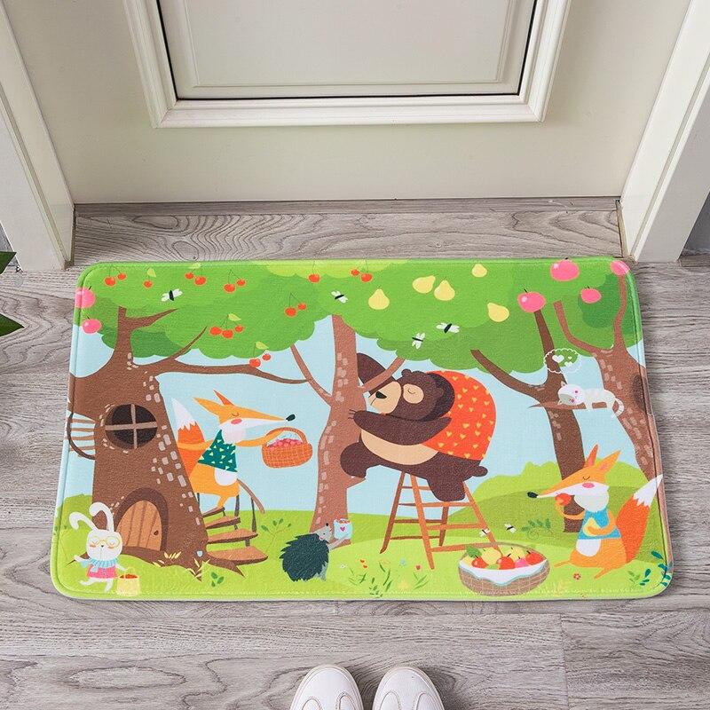 

Deurmatten Entree Deur Blad Bloem Patron Woonkamer Домашний декор Gebied Tapijt Slaapkamer Badkamer Matten 40x60cm