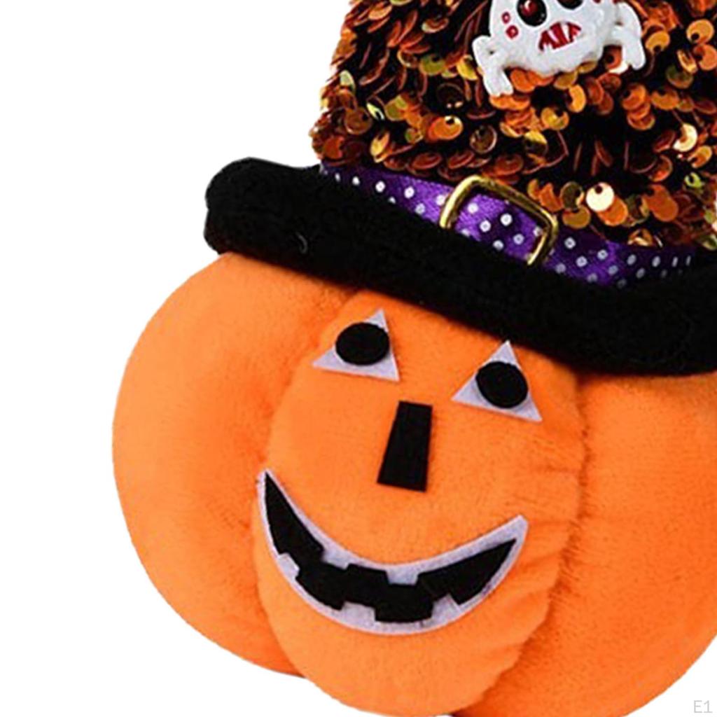 Creative Pumpkin Doll Stuffed Plush Autumn Collectible Funny Ornaments for Party Festival Decoration