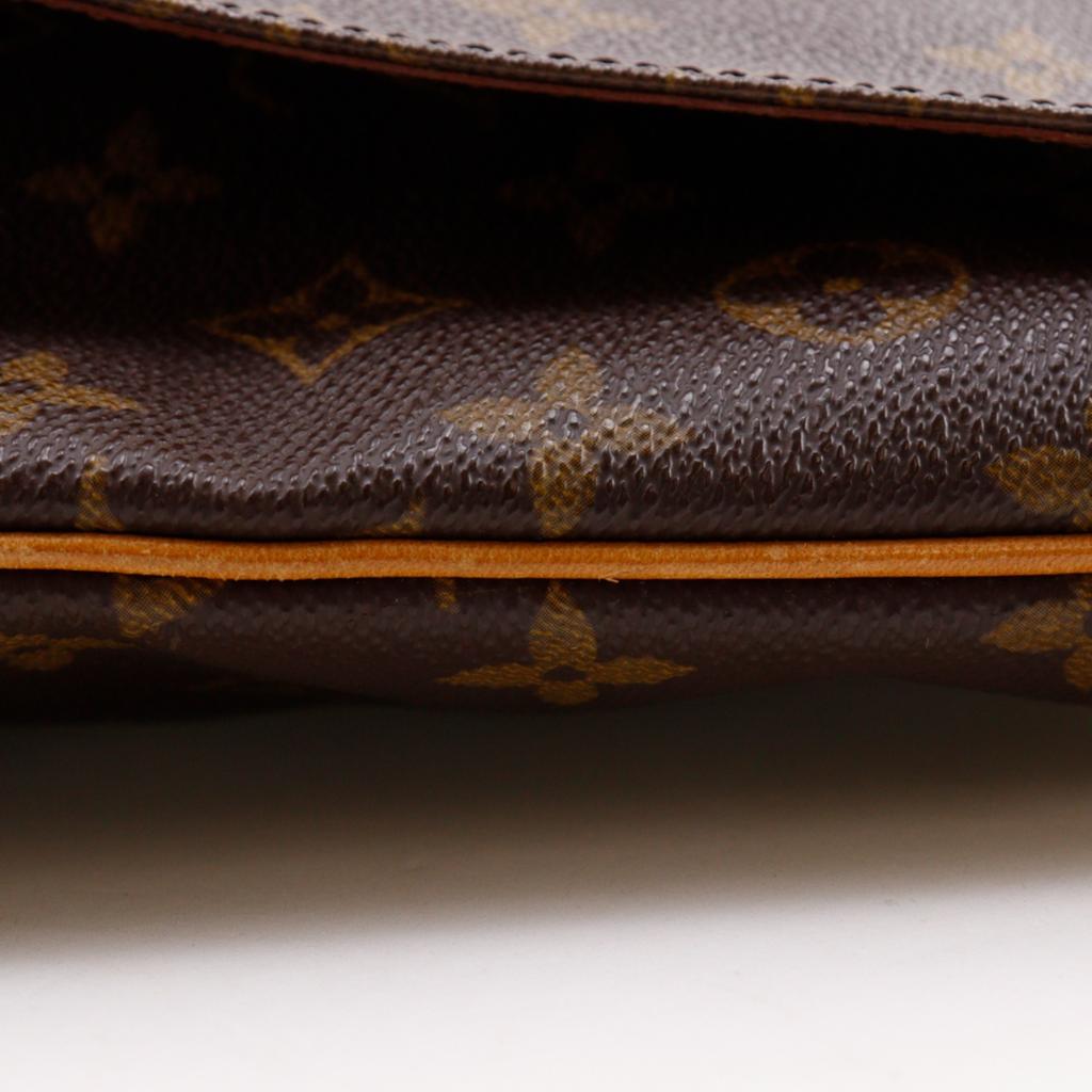 LOUIS VUITTON Muset Shoulder Bag M51256 Brown Monogram canvas unisex Used