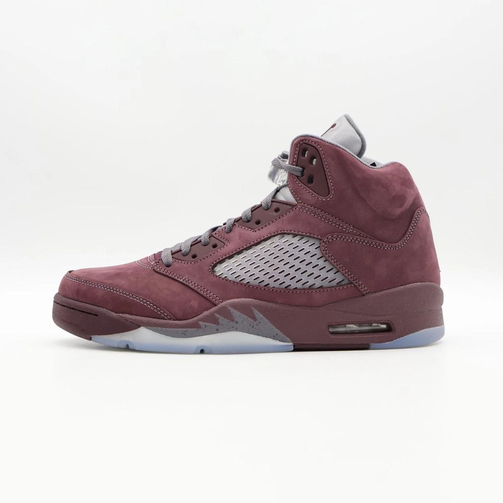 DZ4131-600 Nike Air Jordan 5 Retro Deep Burgundy Light Graphite Silver (Men's)
