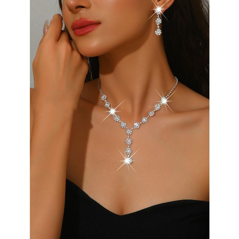 Meier Trendy Fashion Jewelry Set - Necklace, Earrings, and Bracelet