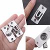90 Degree Door Lock Flip Latch,304 Stainless Steel Door Lock Bolt Latches,Safety Doors Buckles,Rigth Angle Locking Door Hasp