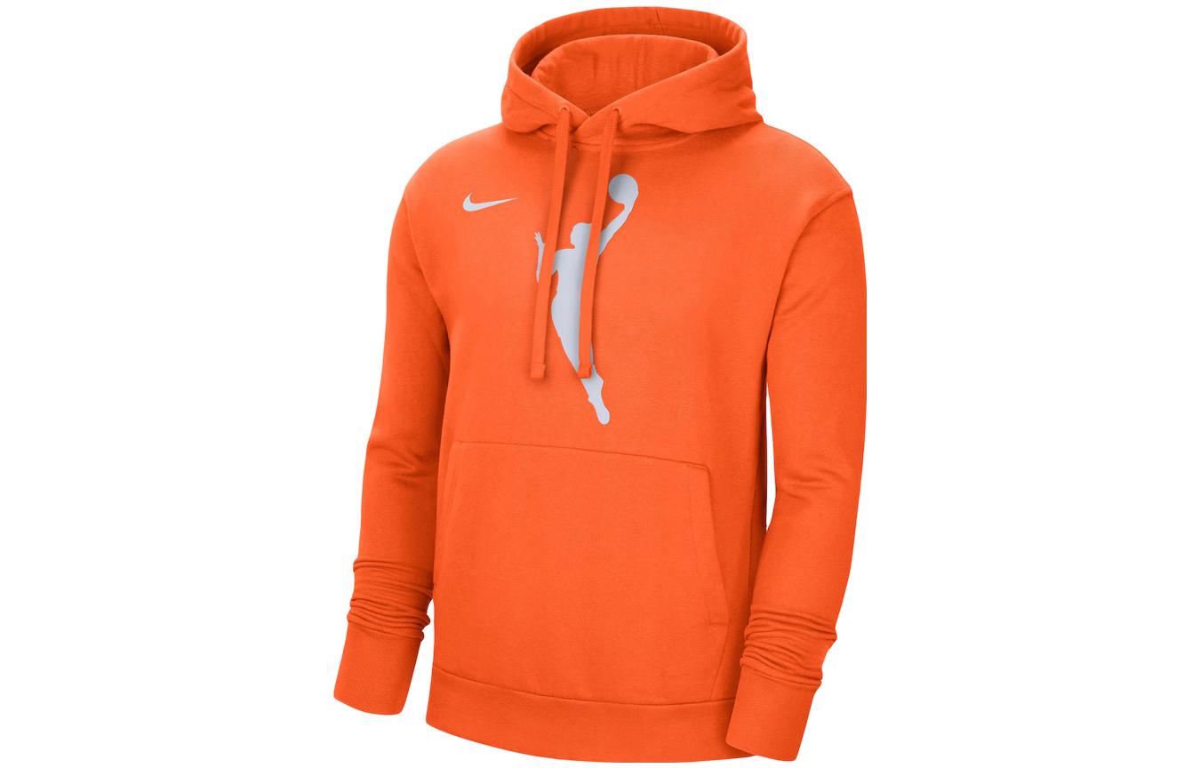 Nike Sweatshirts Unisex Orange Hooded Moderate Regular DR9596-820 M