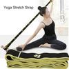 Yoga Stretchgurt Sport Fitness Indoor Yoga Krafttraining WiderstandsbandGelb