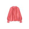 2025 Women's Versatile V-neck Lantern Sleeve Casual Pullover Top