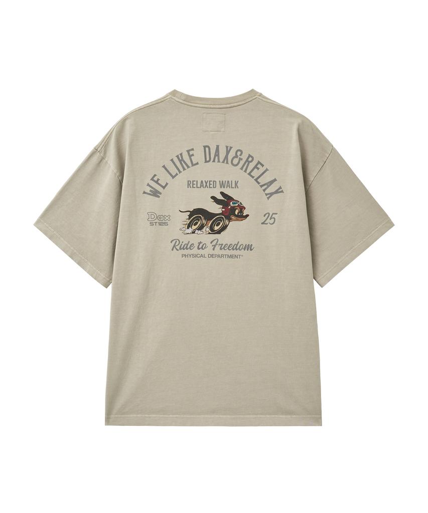 PHYPS MOTORCYCLE Dax 125 Short Sleeve Beige