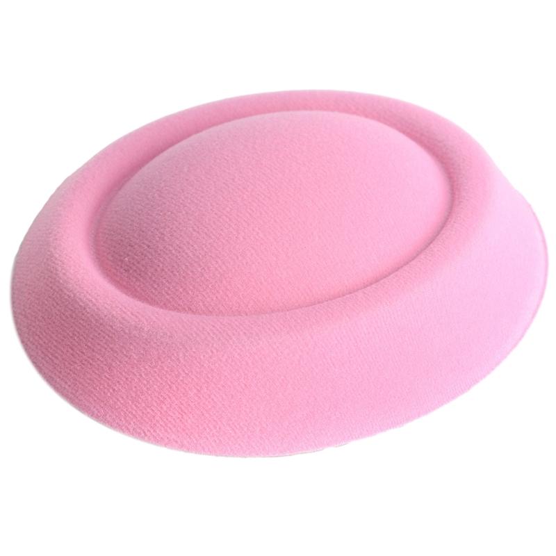Mini Top Hat Base Man Women Wedding Party Fascinator Hat Cloth Millinery Hat Base Diy Craft Solid Man Women Dance Hat