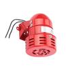 220V 110DB Red Mini Metal Motor Alarm Industrial Sound Electrical Guard Against Theft MS 190