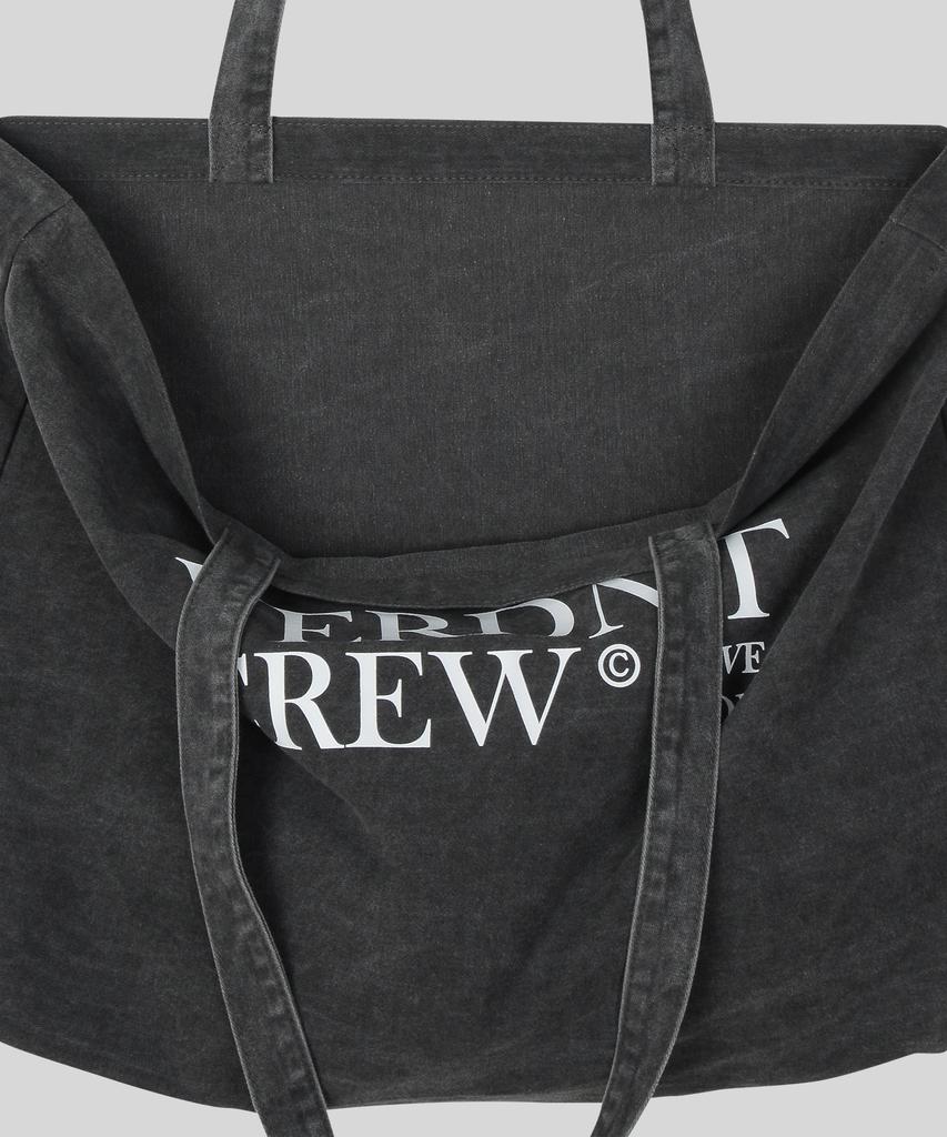 Verdnt Logo Canvas Eco Bag [Charcoal]