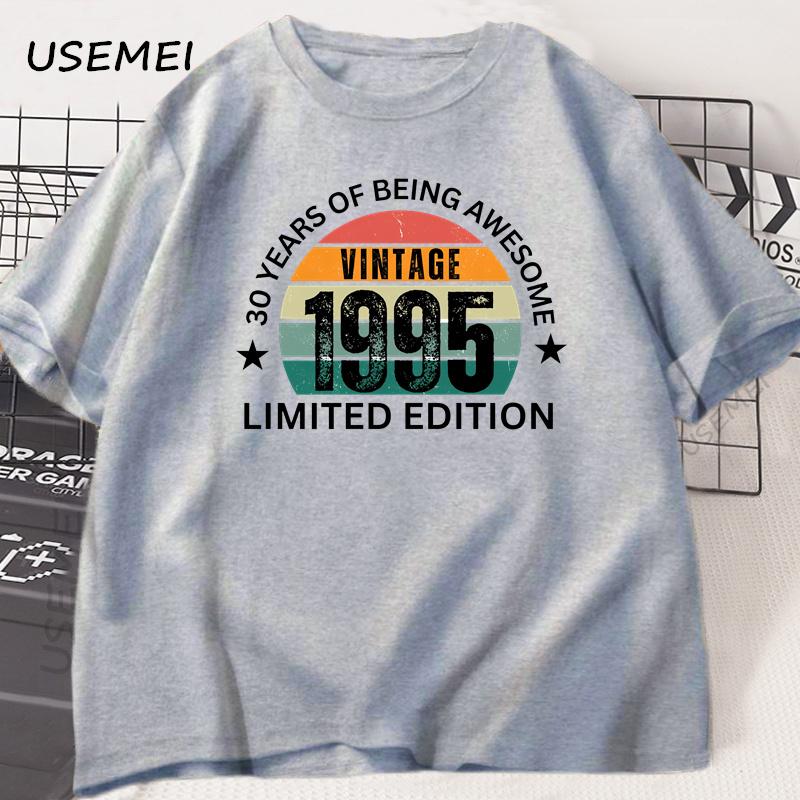 30th Birthday Gift Tshirt Made In 1995 Vintage Tee 30 Years Old Birthday Tshirt 1995 Birthday Gift For Unisex Unisex Clothes