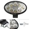 IP68 Impermeabil CE 5 inch 60W Lampă de lucru LED Ovală Proiector de ceață Camion OffRoad Tractor Fascicul larg 12V 24V Proiector de ceață LED