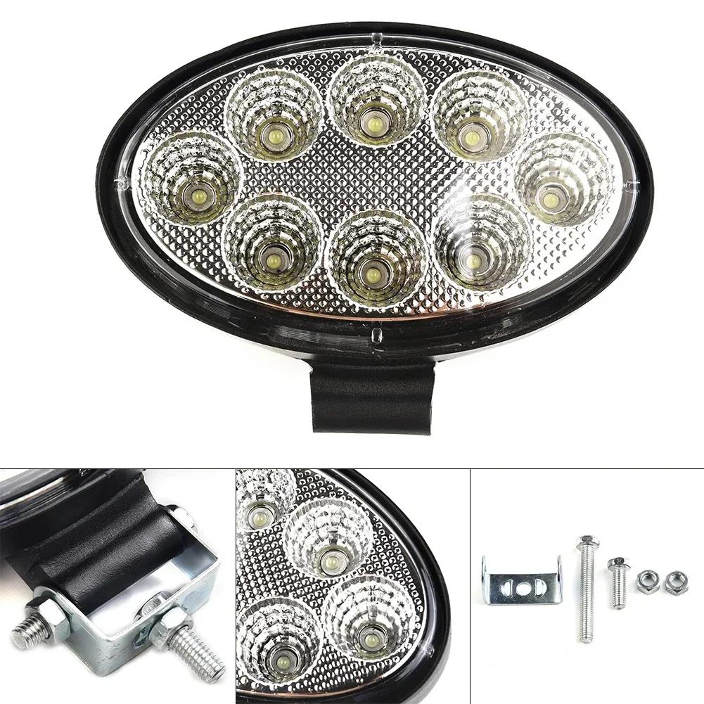 IP68 Impermeabil CE 5 inch 60W Lampă de lucru LED Ovală Proiector de ceață Camion OffRoad Tractor Fascicul larg 12V 24V Proiector de ceață LED