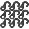10Pcs Camping Tent Rope Hooks Professional Outdoor Hooks Portable Tent Fixed Outdoor Hooks