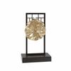 Lotus Leaf Decorative Stand Sculptural Home Decoration Slim for Study