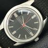 VINTAGE CITIZEN HAND-WINDING JAPAN MENS BLACK COLOR DIAL WATCH A706468-1